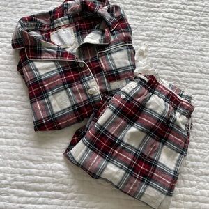 Abercrombie & Fitch Plaid Flannel Pajama Set